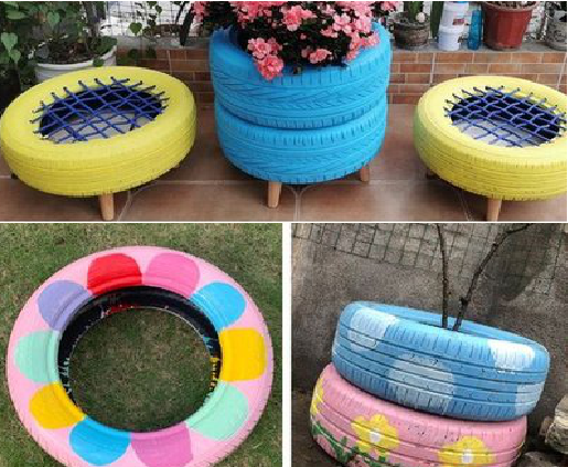 罗山墙体彩绘-变废为宝