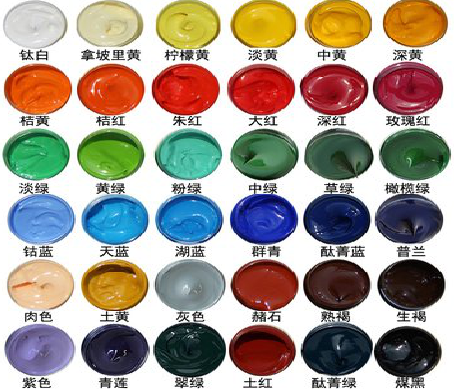 罗山墙绘颜色的选择有讲究。