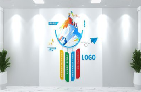 罗山公司企业形象墙的工艺材料有哪些?